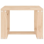 Tavolino da Giardino 40x38x28,5 cm in Legno Massello di Pino