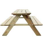 Tavolo da Picnic per Bambini 89 x 89,6 x 50,8 cm in Legno di Pino