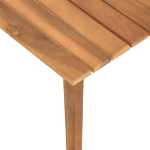 Tavolino da Caffè per Giardino 60x60x36 cm Legno di Acacia