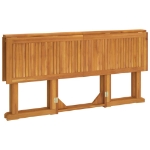 Tavolo Giardino Pieghevole a Farfalla 150x90x75cm Massello Teak