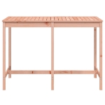 Tavolo da Giardino 159,5x82,5x110 cm Legno Massello di Douglas