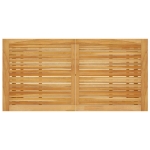 Tavolo da Giardino 140x70x73,5 cm in Massello di Acacia