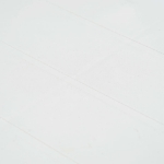 Tavolo da Giardino Bianco 220x90x72 cm in Plastica Stile Rattan
