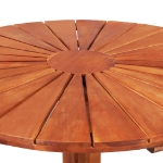 Tavolo da Bistrot 70x70 cm in Legno Massello di Acacia