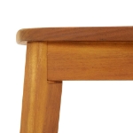 Tavolo da Giardino 200x100x75 cm Legno Massello di Acacia