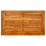 Tavolino da Giardino 70x40x36 cm in Legno Massello di Acacia