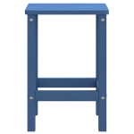 Tavolo da Giardino Adirondack Blu Acqua 38x38x46 cm HDPE