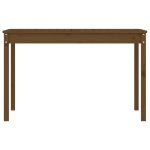 Tavolo da Giardino Miele 121x82,5x76 cm Legno Massello di Pino