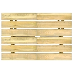 Tavolo da Giardino 110x73x70 cm in Legno di Pino Impregnato