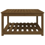 Tavolo da Giardino Miele 82,5x82,5x45 cm Legno Massello di Pino