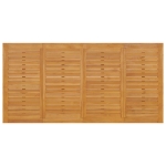 Tavolo Batavia 200x100x75 cm in Legno Massello di Teak