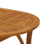 Tavolo da Giardino 200x90x75 cm Legno Massello di Acacia