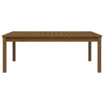 Tavolo da Giardino Miele 121x82,5x45 cm Legno Massello di Pino