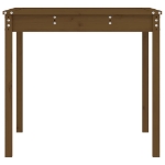 Tavolo da Giardino Miele 121x82,5x76 cm Legno Massello di Pino