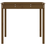 Tavolo da Giardino Miele 121x82,5x76 cm Legno Massello di Pino