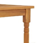 Tavolo Batavia 150x90x75 cm Legno Massello di Teak