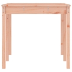 Tavolo da Giardino 159,5x82,5x76cm in Legno Massello di Douglas