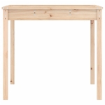 Tavolo da Giardino 121x82,5x76 cm in Legno Massello di Pino