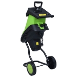 Trituratore da Giardino Elettrico con 2 Lame Extra 2400 W