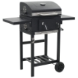 Barbecue a Carbonella con Ripiano Inferiore Nero