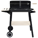 Barbecue Mobile a Carbonella con Ruote