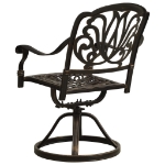 Set da Bistrot 3 pz in Alluminio Pressofuso Bronzo