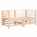 Set Salotto da Giardino 7 pz in Legno Massello di Pino