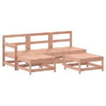 Set Salotto da Giardino 5 pz in Legno Massello di Douglas