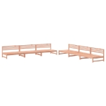 Set Salotto da Giardino 6 pz in Legno Massello di Douglas