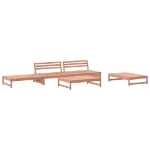 Set Salotto da Giardino 5 pz in Legno Massello di Douglas