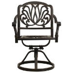 Set da Bistrot 3 pz in Alluminio Pressofuso Bronzo