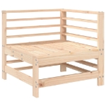 Set Salotto da Giardino 6 pz in Legno Massello di Pino