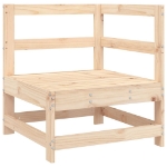 Set Salotto da Giardino 5 pz in Legno Massello di Pino