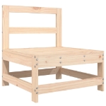 Set Salotto da Giardino 6 pz in Legno Massello di Pino