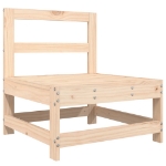 Set Salotto da Giardino 7 pz in Legno Massello di Pino