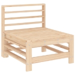 Set Salotto da Giardino 7 pz in Legno Massello di Pino