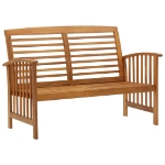 Set Divani da Giardino 3 pz in Legno Massello di Acacia