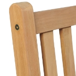 Set da Pranzo per Esterni 5 pz Legno Massello di Teak