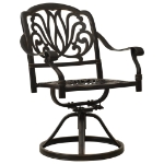 Set da Bistrot 3 pz in Alluminio Pressofuso Bronzo