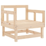 Set Salotto da Giardino 7 pz in Legno Massello di Pino