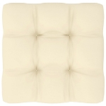 Set Divani Giardino 9 pz Cuscini Marrone Miele in Pino Massello