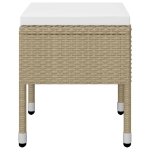 Set Mobili da Pranzo per Giardino 5 pz Beige