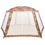 Tenda per Piscina in Tessuto 660x580x250 cm Gialla