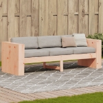 Divano da Giardino 3 Posti 189x60x62 cm Legno Massello Douglas