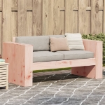 Divano da Giardino 2 Posti 134x60x62 cm Legno Massello Douglas