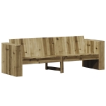 Divano da Giardino 3 Posti 189x60x62 cm Legno Impregnato Pino