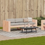 Divano da Giardino 3 Posti 189x60x62 cm Legno Massello Douglas