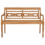 Panchina Batavia 120 cm in Teak