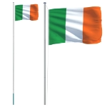 Asta e Bandiera Irlanda 6,23 m Alluminio