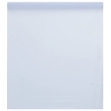 Pellicola Statica Smerigliata Bianco Trasparente 60x1000 cm PVC